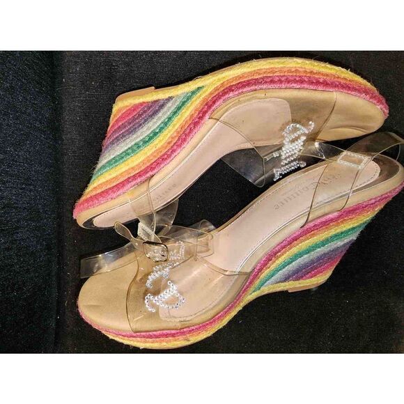 Juicy Couture Cristela Wedge Sandals - Picture 6 of 7